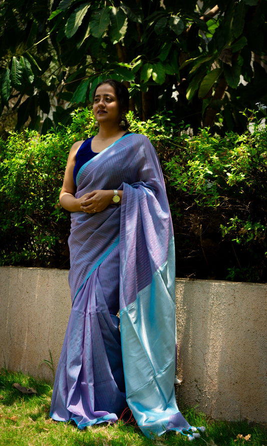 Pink And Sky Blue Taare Sitare