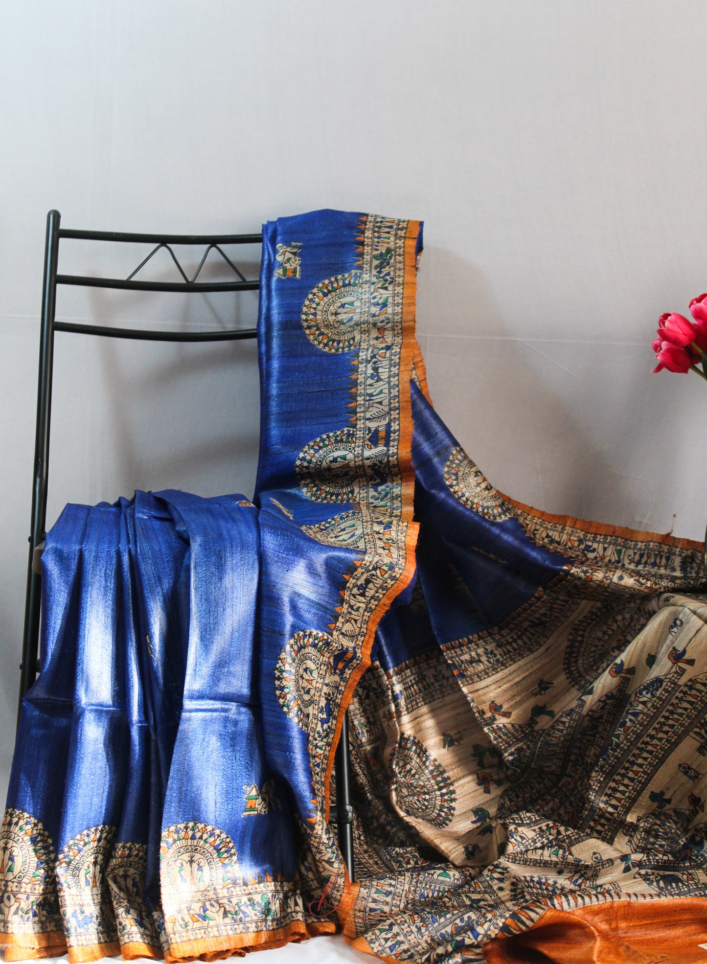 Royal Blue Madhubani Pyarr