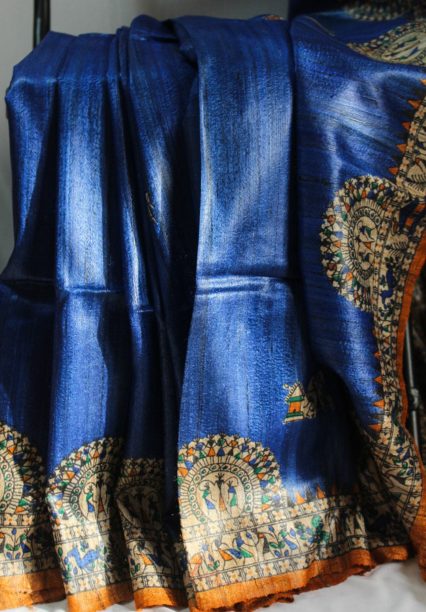 Royal Blue Madhubani Pyarr