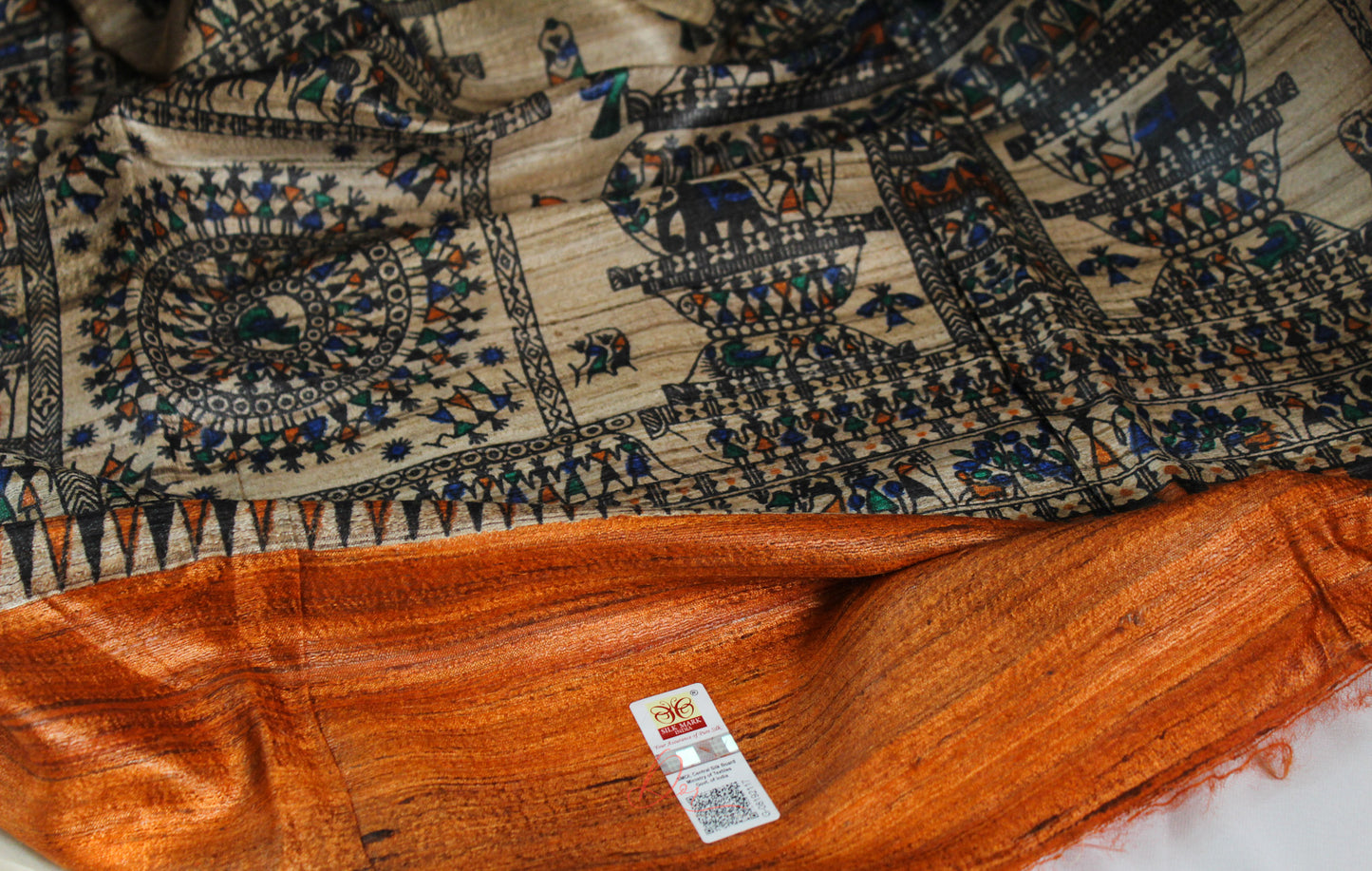 Royal Blue Madhubani Pyarr