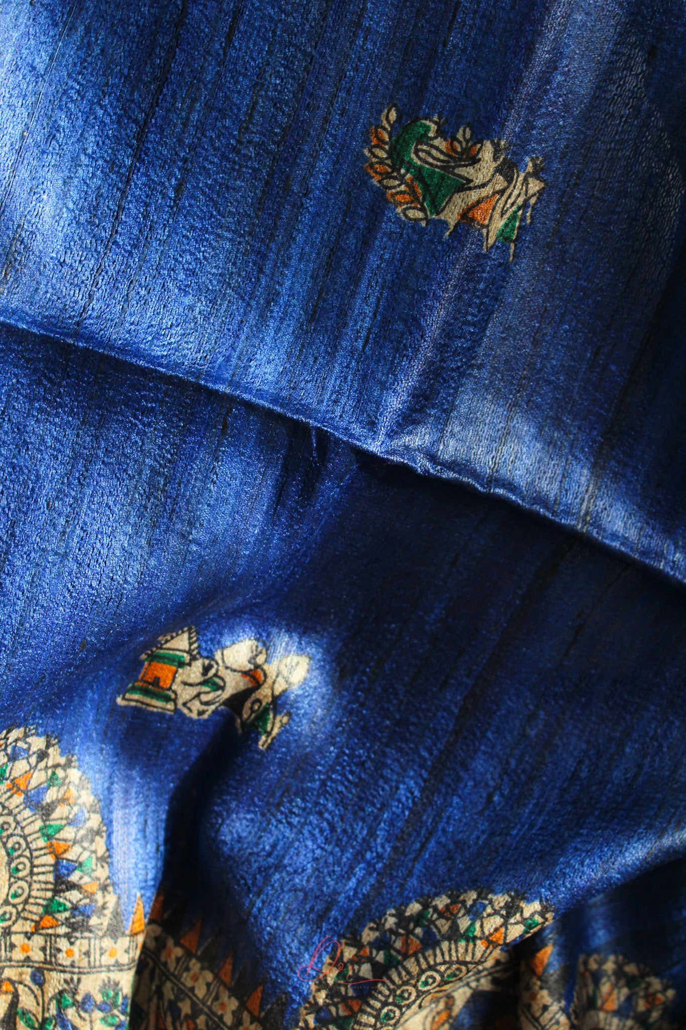 Royal Blue Madhubani Pyarr